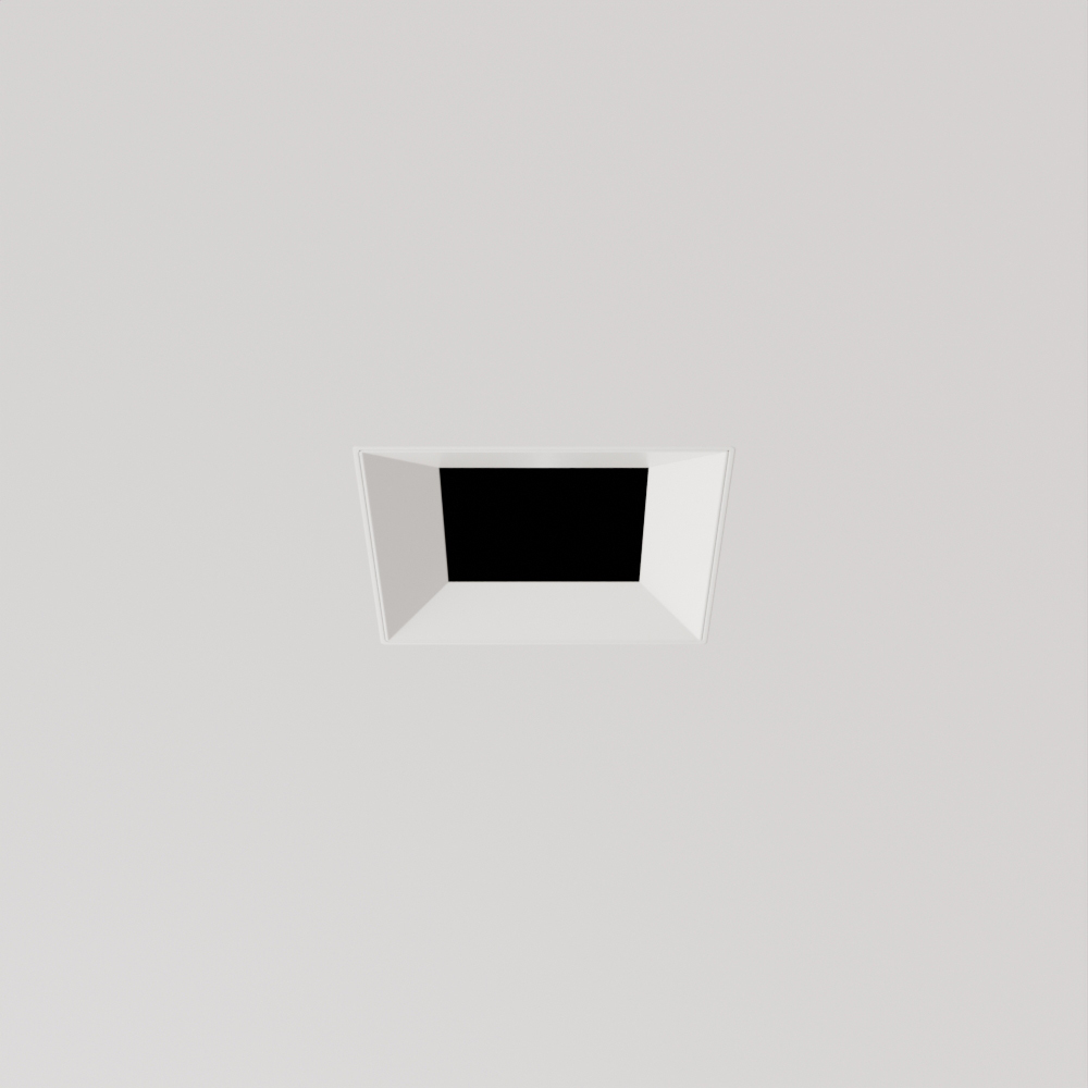Встраиваемый светильник FormaLighting Spotify 76 Concave Adjustable Square - Trimless