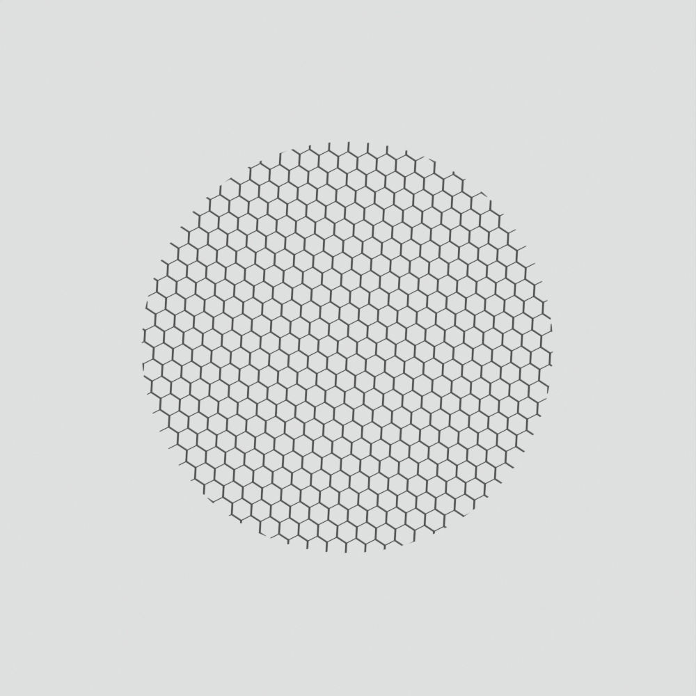 Встраиваемый светильник FormaLighting Wide Texture Honeycomb Louvre