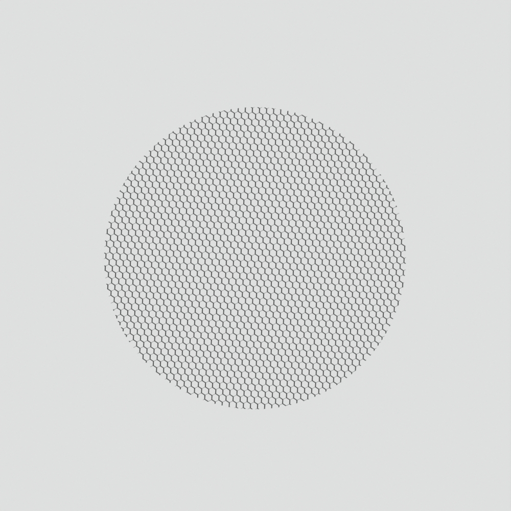 Встраиваемый светильник FormaLighting Dense Texture Honeycomb Louvre