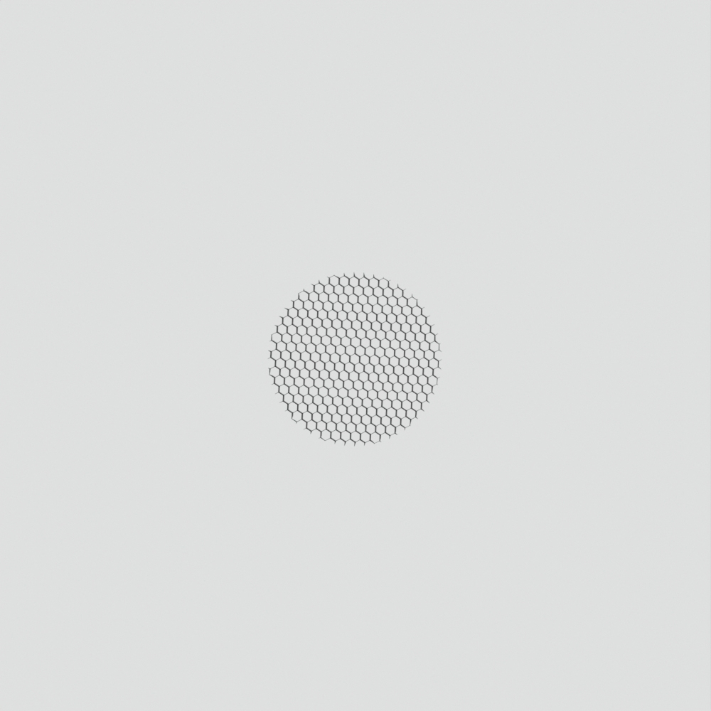 Встраиваемый светильник FormaLighting Dense Texture Honeycomb Louvre