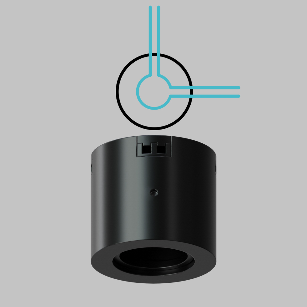 Трековый светильник FormaLighting Softrack base mounting Type 'L'