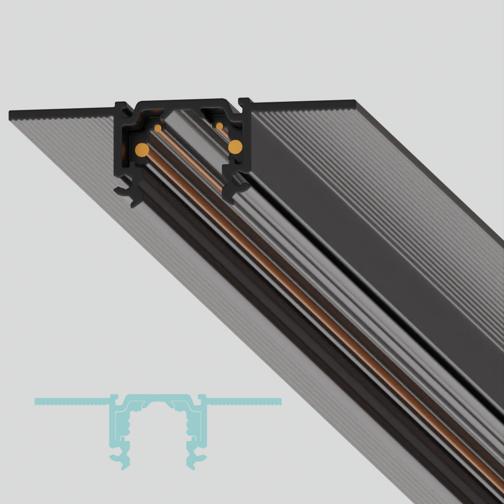 Трековый светильник FormaLighting Recessed Track Plank