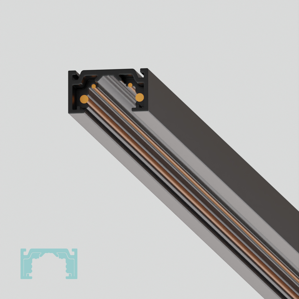 Трековый светильник FormaLighting Surface Track