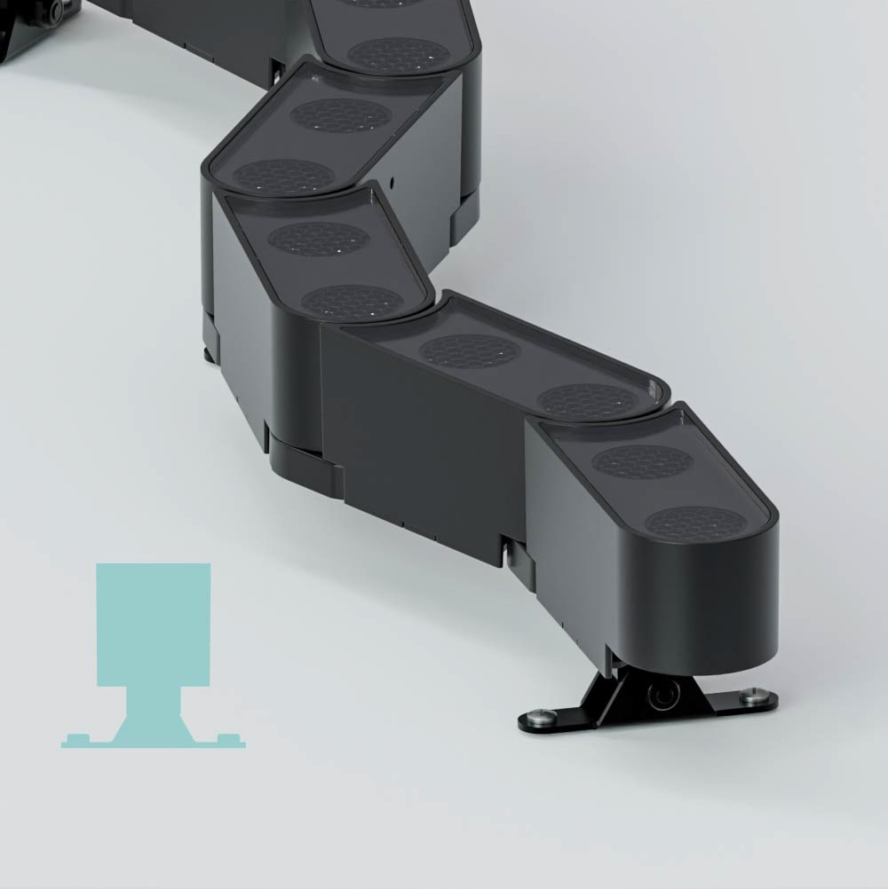 Уличный линейный светильник FormaLighting Cobra Pro IP66 Adjustable with Honeycomb